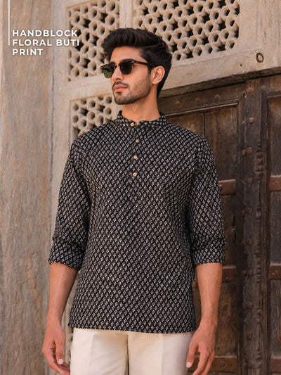 Minimal Polka Dot Printed Kurta
