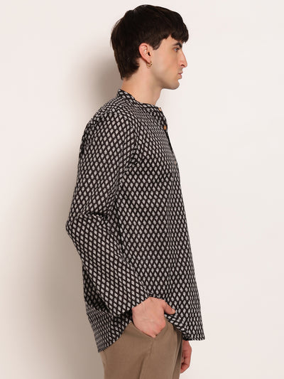 Minimal Polka Dot Printed Kurta