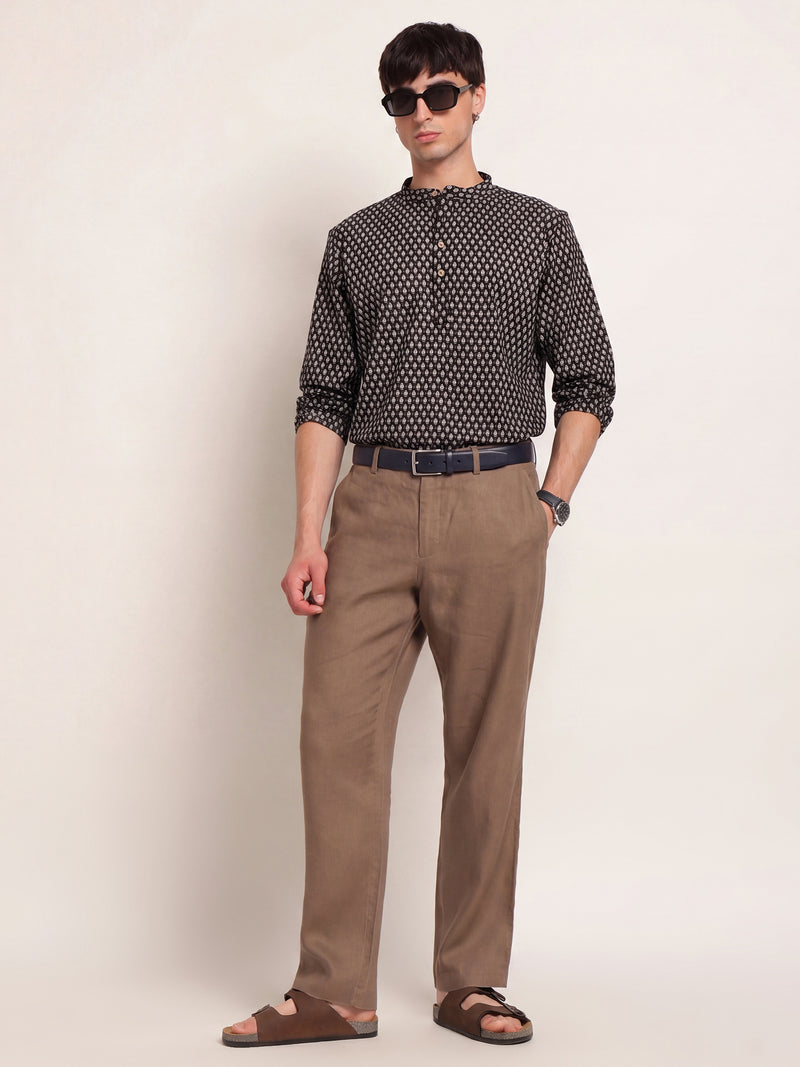 Minimal Polka Dot Printed Kurta