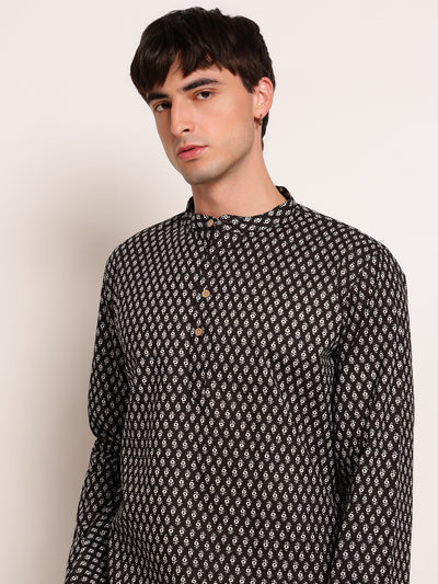 Minimal Polka Dot Printed Kurta