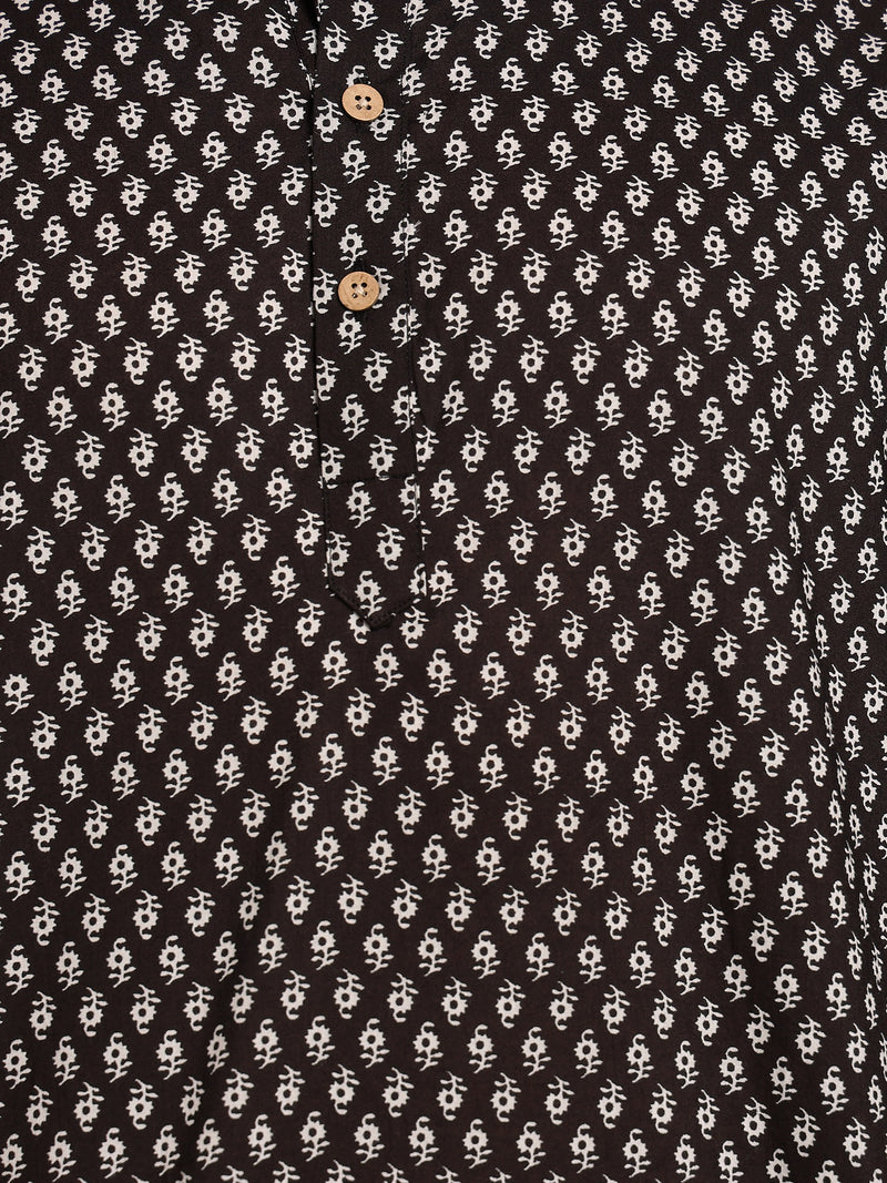 Minimal Polka Dot Printed Kurta