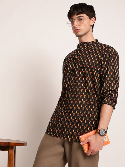 Minimal Block Printed Kurta