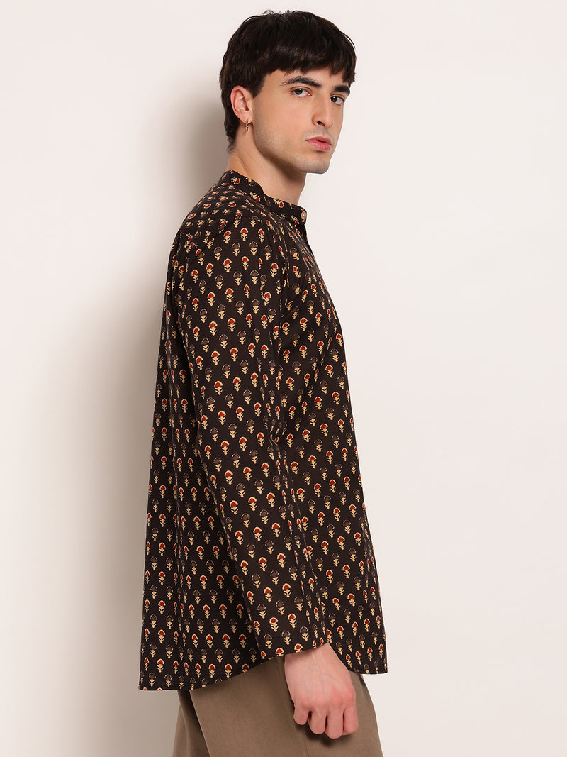 Minimal Block Printed Kurta