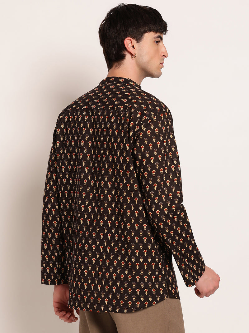 Minimal Block Printed Kurta