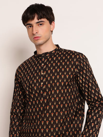 Minimal Block Printed Kurta