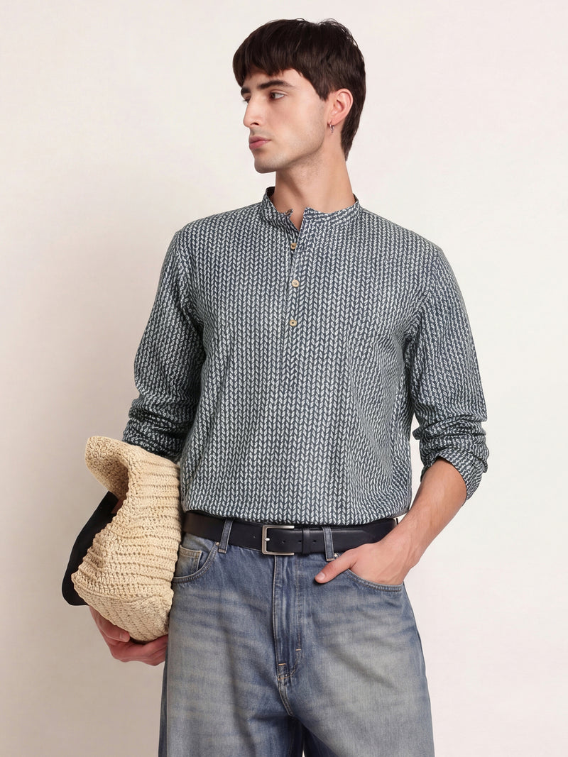 Subtle Pattern Everyday Kurta