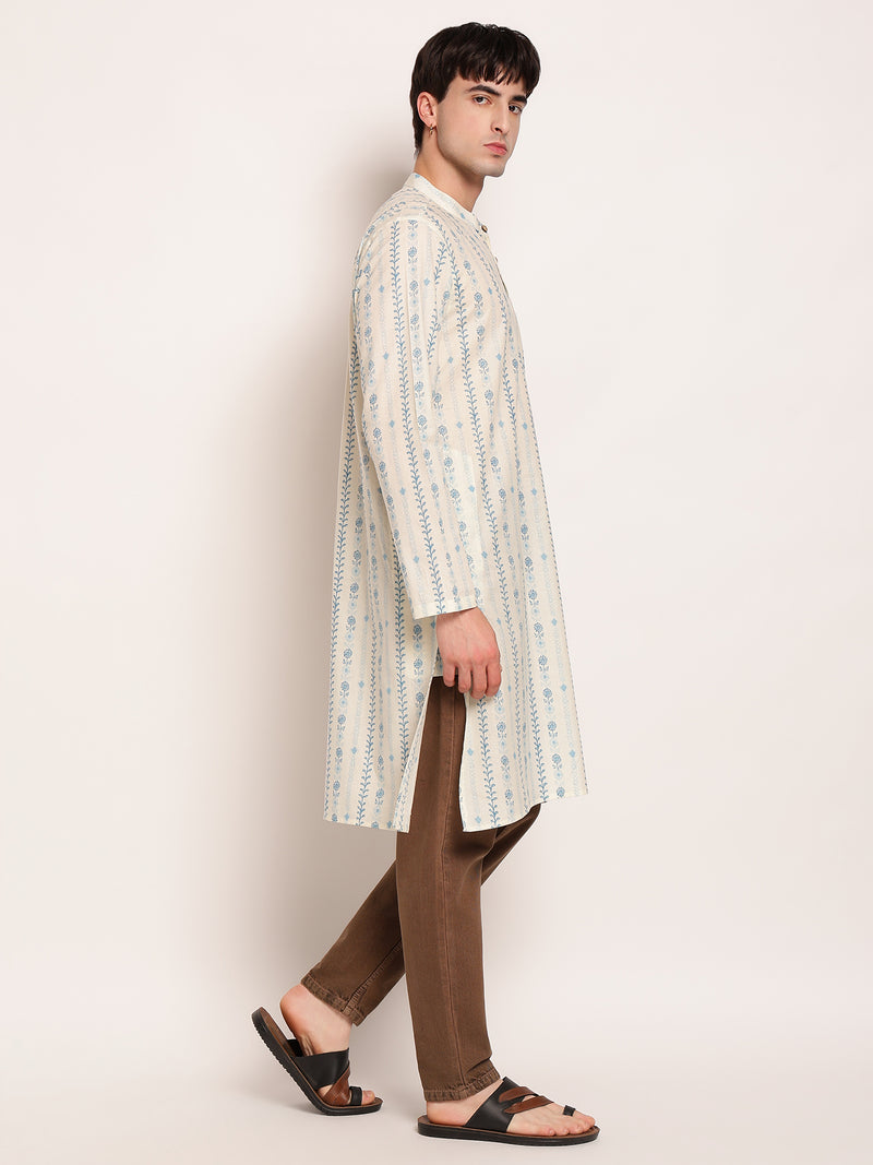 Elegant Ethnic Printed Long Kurta