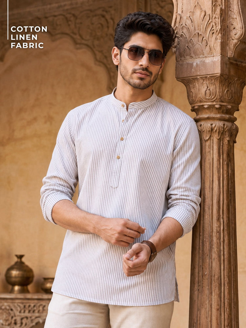 Classic Stripe Kurta