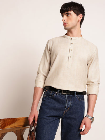 Modern Stripe Style Kurta