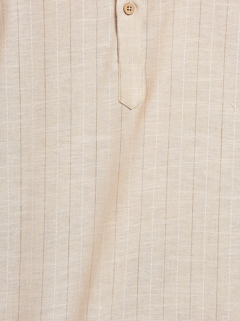 Modern Stripe Style Kurta