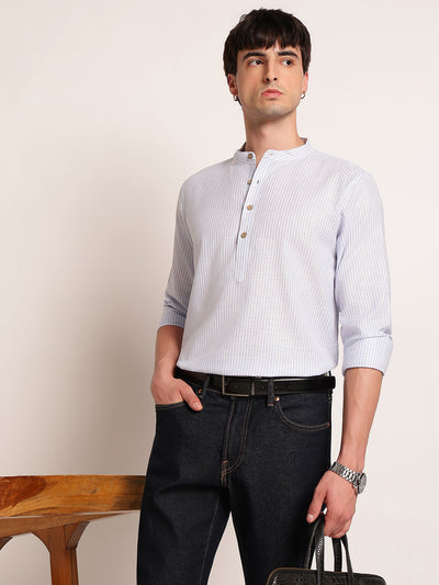 Modern Stripe Kurta