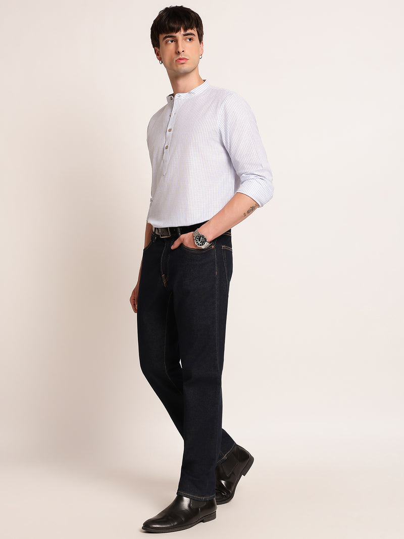 Modern Stripe Kurta