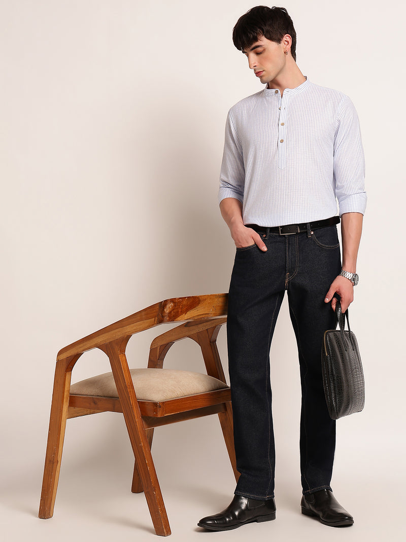 Modern Stripe Kurta