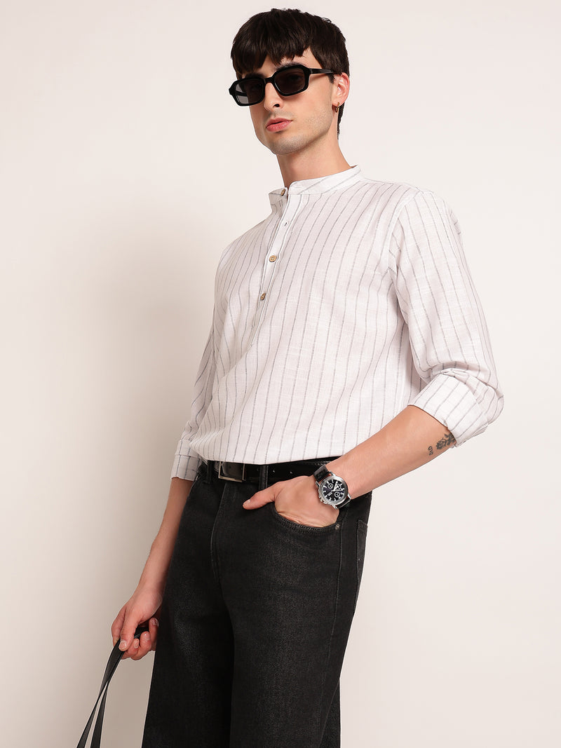 Modern Stripe Kurta