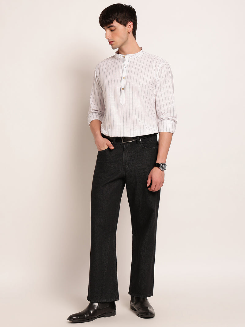 Modern Stripe Kurta