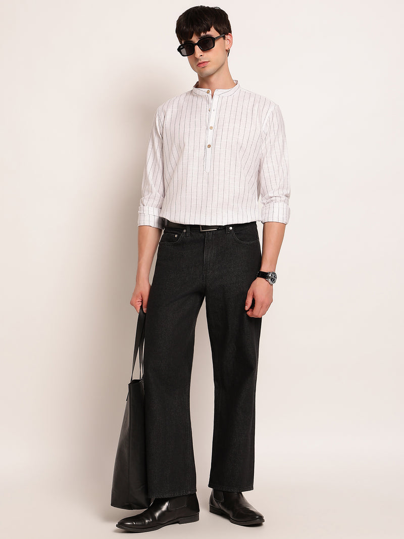 Modern Stripe Kurta