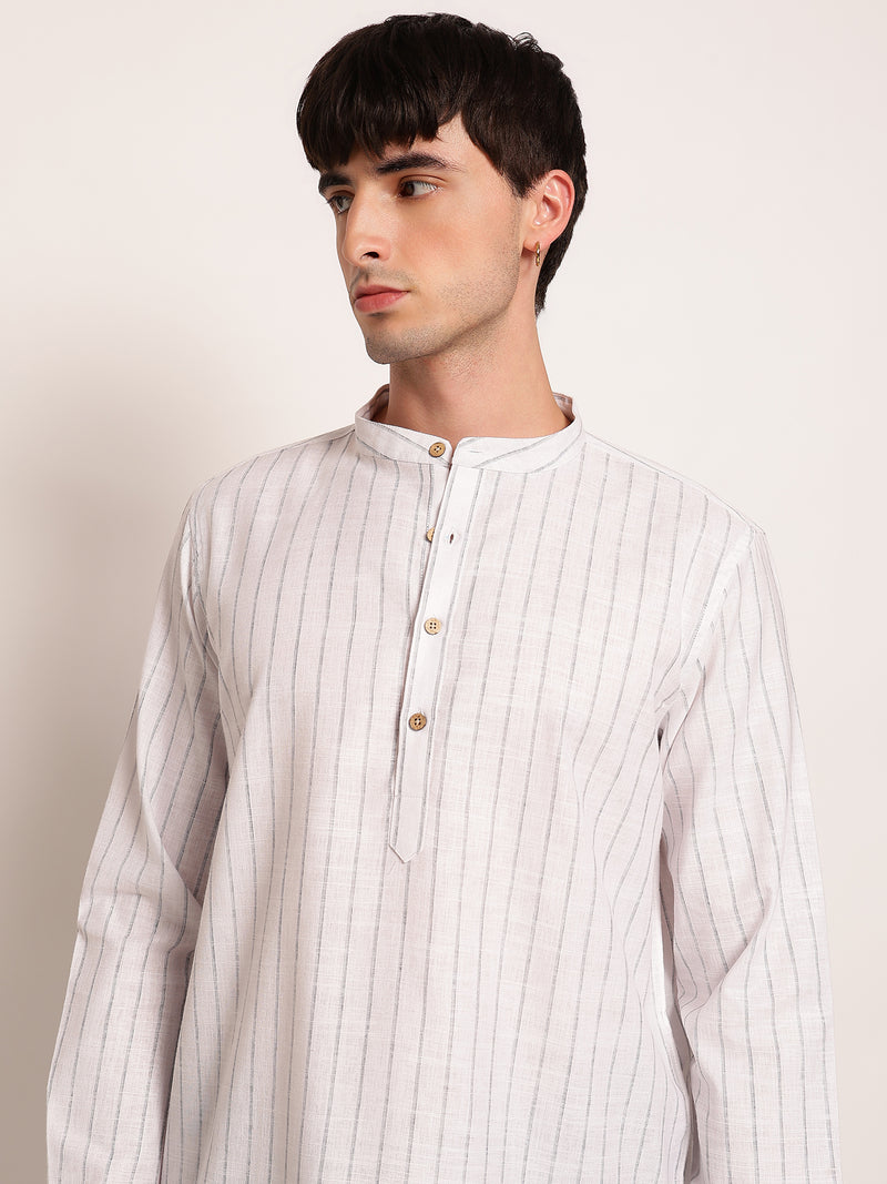 Modern Stripe Kurta