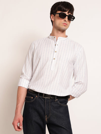 Modern Stripe Kurta
