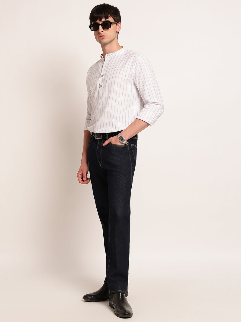 Modern Stripe Kurta