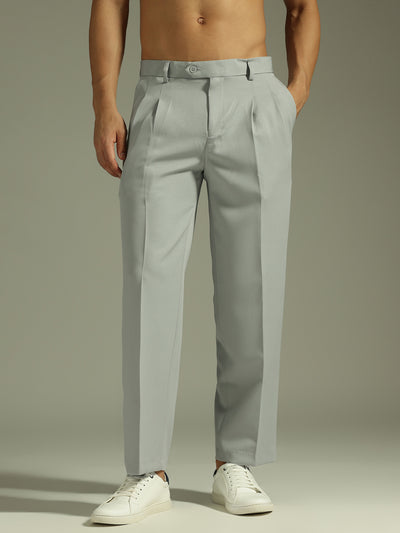 Men's Mint Korean Baggy Loose Fit Trouser