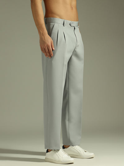 Men's Mint Korean Baggy Loose Fit Trouser