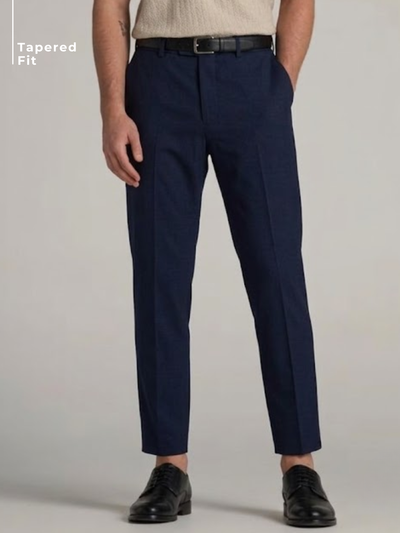 Auto Fit Checked Trouser