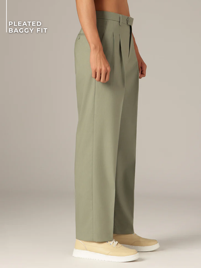 Striped Korean Trouser