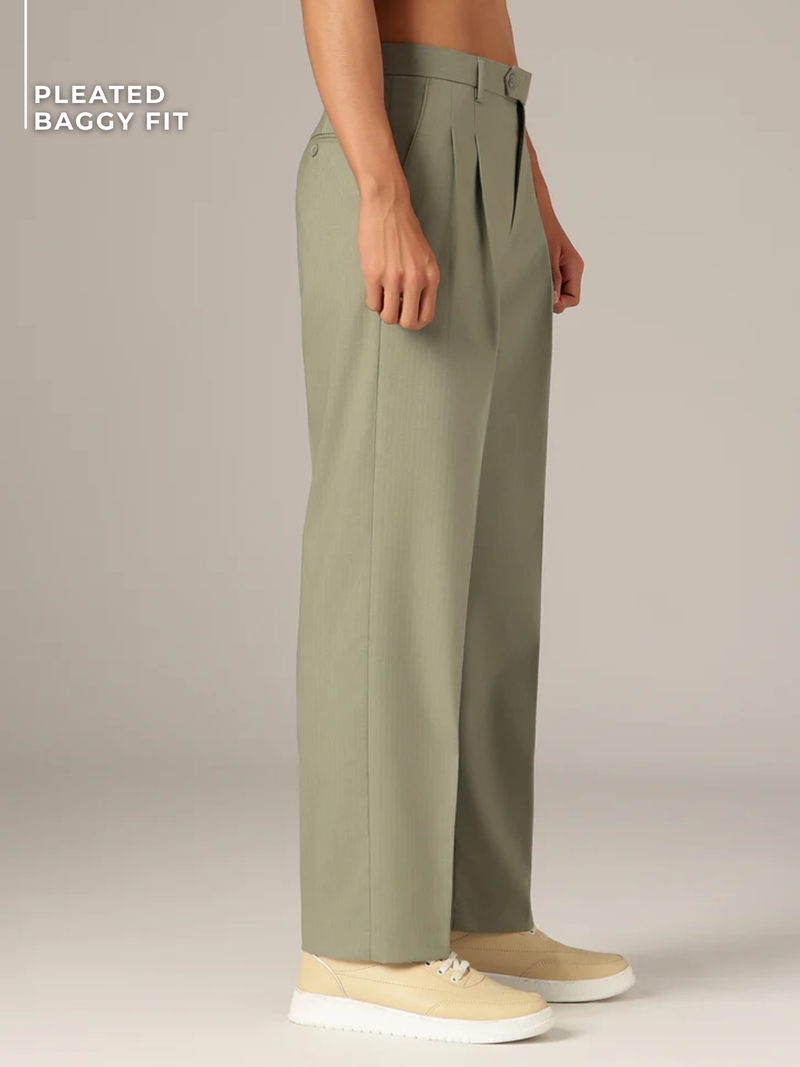 Striped Korean Trouser