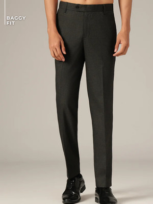 Flexi Waist Checkered Trouser