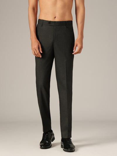 /charcoal-grey-checkered-flexi-waist-korean-pant