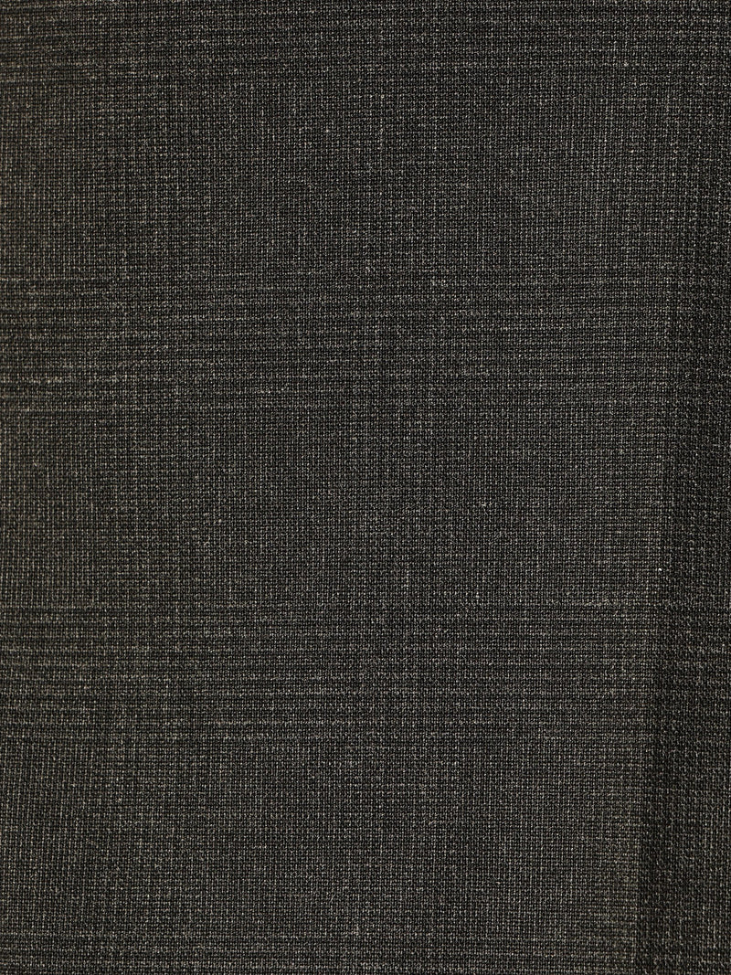 Charcoal Grey: Checkered Flexi Waist Baggy Fit Korean Trouser