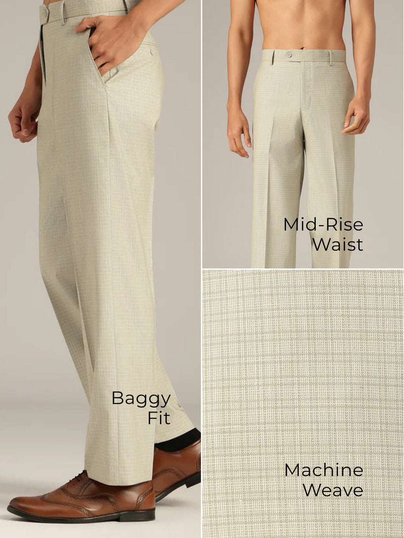 Checkered Korean Trouser