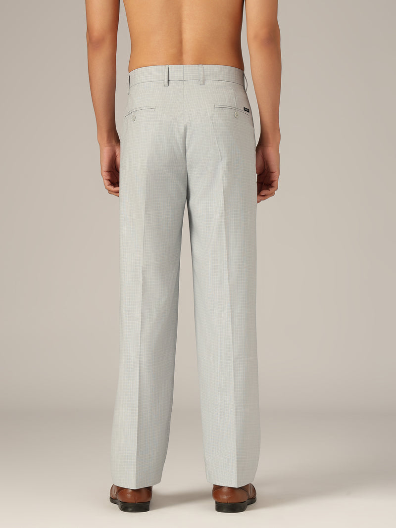 Textured Pleated Korean Trouser