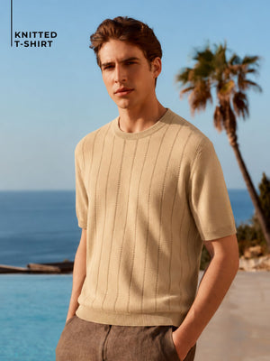 Relaxed Knitted T-Shirt