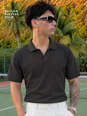 Raglan Sleeves Polo