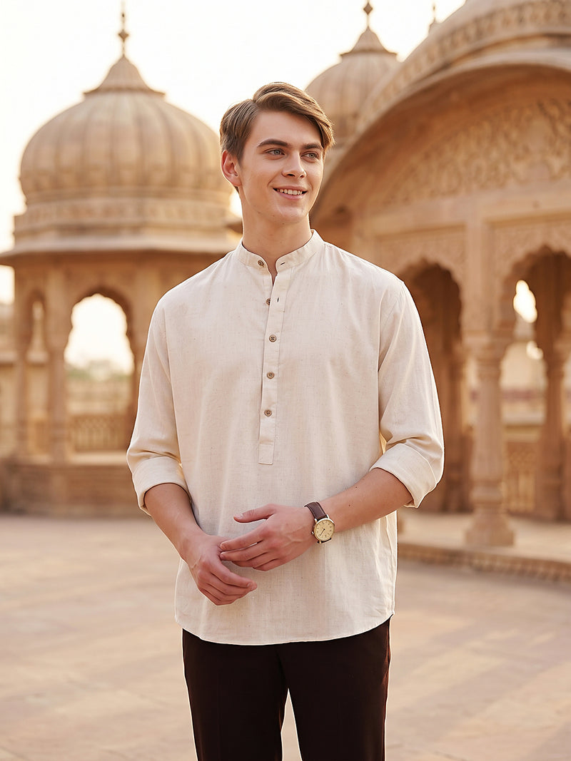 Mandarin Everyday Short Kurta