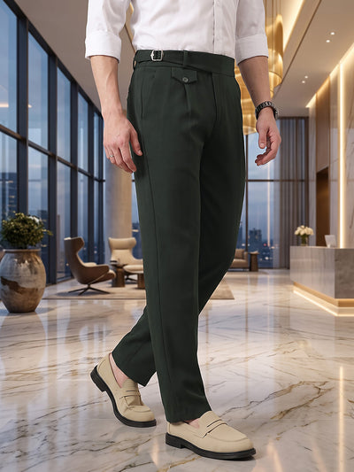 Adjustable Fastening Gurkha Trouser