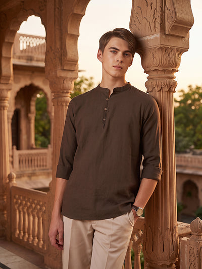 Mandarin Everyday Short Kurta