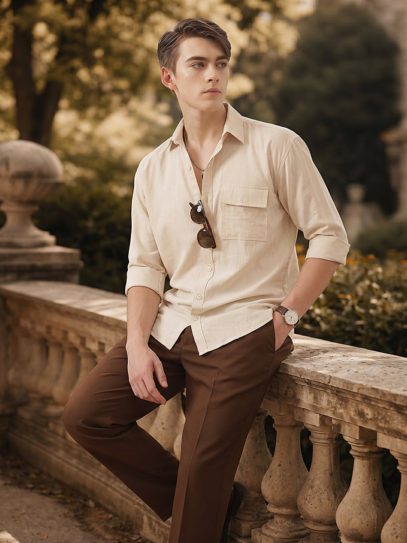 Oversized Flap Pocket Shirt