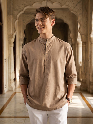 Mandarin Everyday Short Kurta