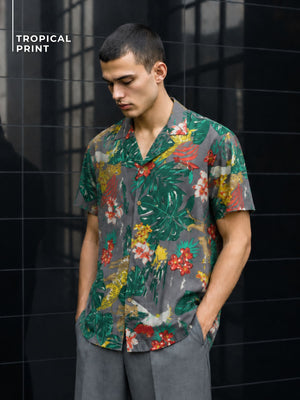 Tropical Printed Shirt