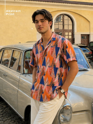 Oversized Printed Shirt