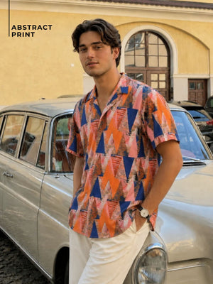 Abstract Printed Shirt