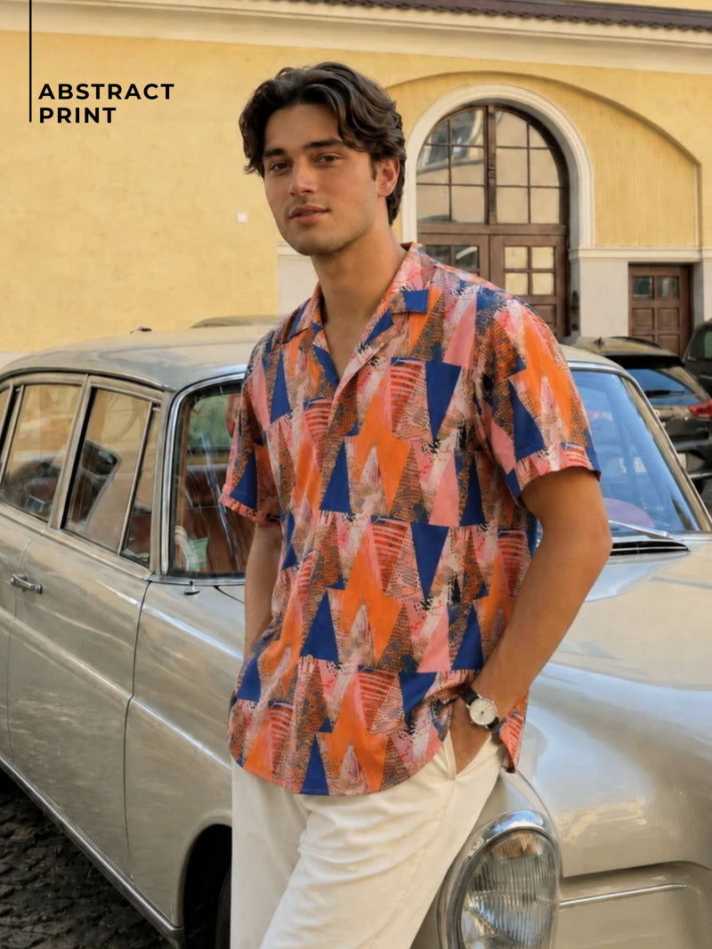 Abstract Printed Shirt