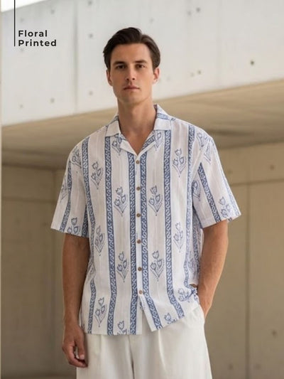Printed Oversized Shirt