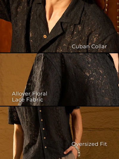 Semi Sheer Casual Shirt