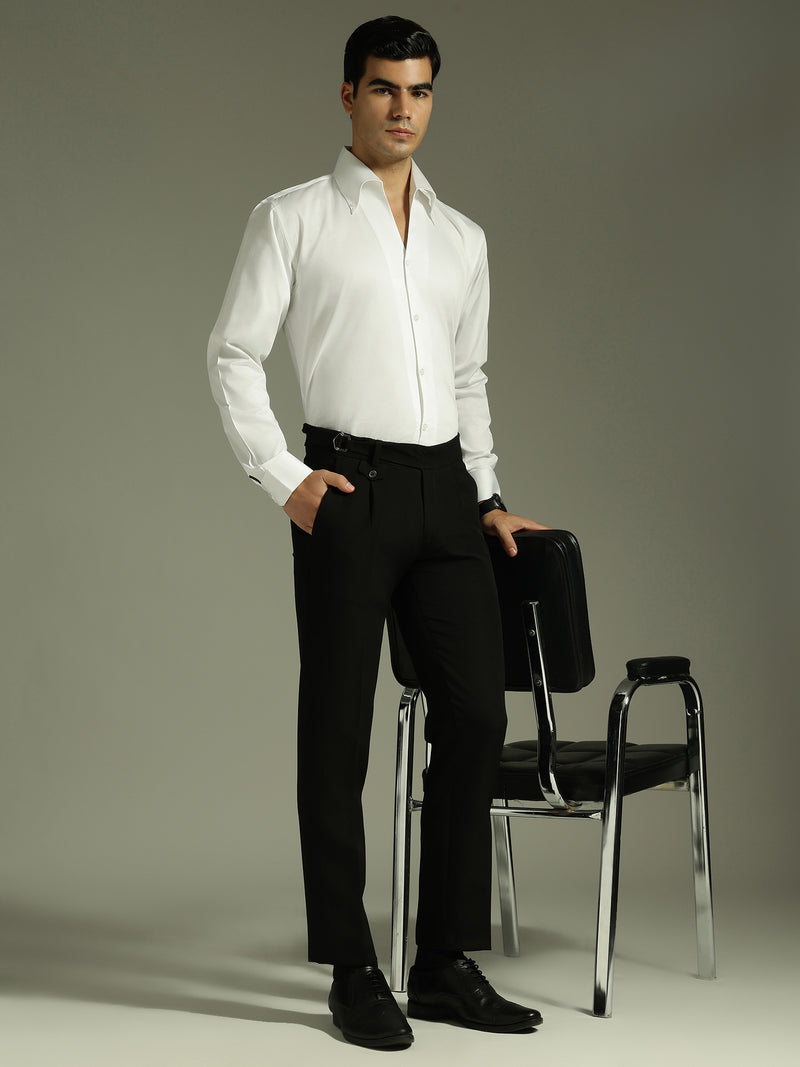 White: Cooper Collar Shirt