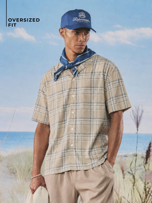 Checkered Oversized Casual Shirt