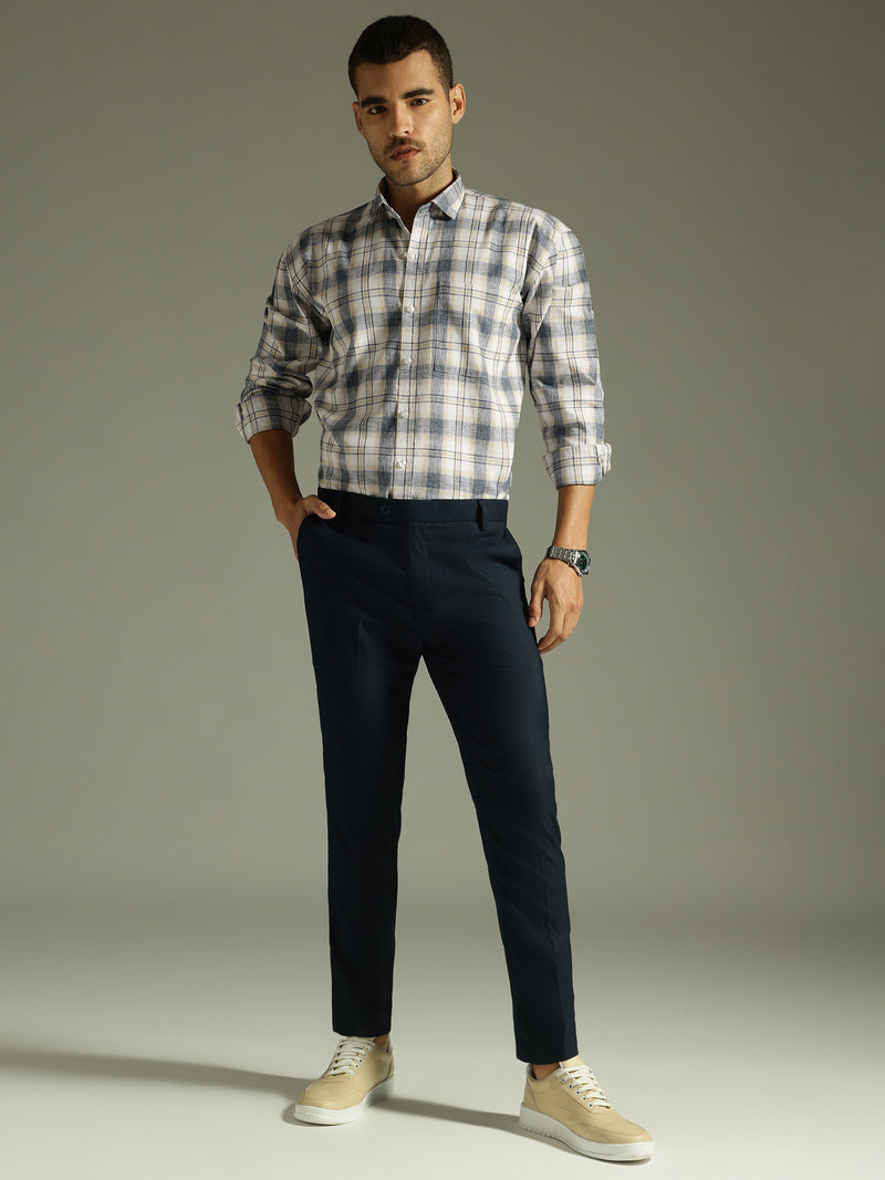 Checkered Oversized Casual Shirt