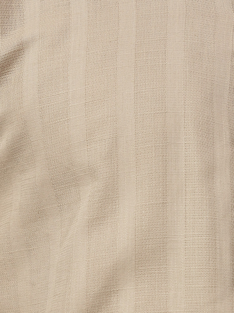 Grey: Self Design Shirt
